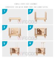 Marco de escalada para gatos, cama de tipo cerrado, torre de árbol, muebles DIY, casa, empalme, nido de gato, rascador, productos multicapa para mascotas - details 27