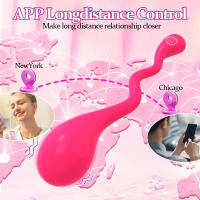 10 vibrador inalámbrico Bluetooth vibrador APP Control vibrante amor huevo estimulador de clítoris punto G masajeador juguetes sexuales para mujeres - details 1