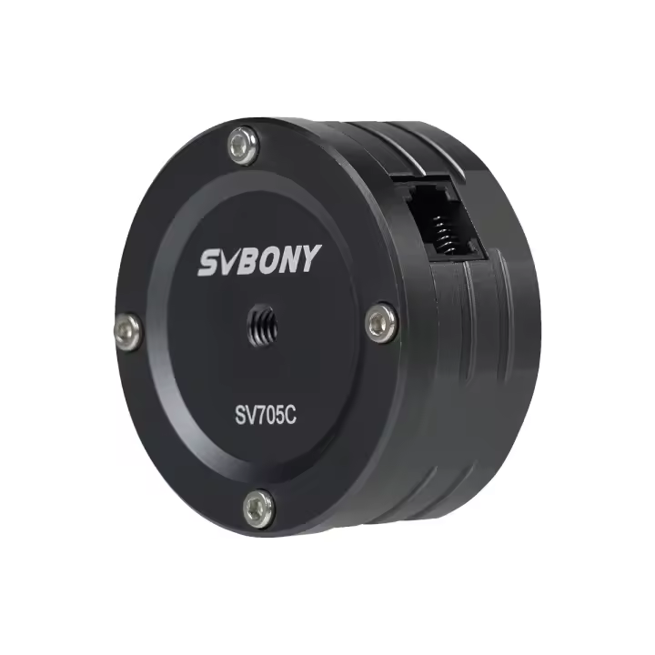 Cámara Planetaria en Color SVBONY SV705C/ IMX585/ EAA/ USB3.0 con Bajo Amplificador Sin Brillo para Imágenes Solares y Lunares 8.3MP - 1