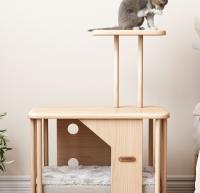 Marco de escalada para gatos, cama de tipo cerrado, torre de árbol, muebles DIY, casa, empalme, nido de gato, rascador, productos multicapa para mascotas - details 12