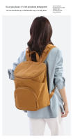 Mochila Ligera de Estilo Coreano Unisex para Viajes al Aire Libre Material de Poliéster para la Forro Nylon para Exteriores - details 21