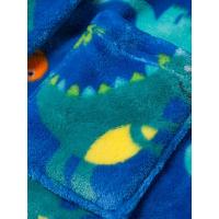 Albornoz de franela para niños, bata con capucha para niños, pijama suave de planta astronauta - details 4