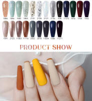 Arte Clavo-esmalte en Gel para uñas, barniz híbrido, colores puros, brillo, semipermanente, capa Base superior, 15ml - details 8