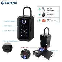 Yrhand-cajas de seguridad TTlock Wifi, contraseña, huella Digital Inteligente, Cerradura Inteligente, Tuya, electrónica - details 5