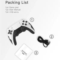 Mando inalámbrico para PS4/Pro/PS3/Slim/PC/Steam, control Bluetooth, Joystick, compatible con 6 ejes, vibración, clic táctil - details 8