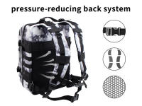 Bolsa de gimnasio deportiva para hombre, mochila táctica, mochila duradera para acampar, mochila de viaje de gran capacidad de 50L, bolsas impermeables de nailon para exteriores, bolsa de viaje para senderismo, bolsa de senderismo - details 16