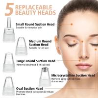Removedor eléctrico de puntos negros - Aspirador de poros facial - Dispositivo de belleza con 3 niveles de succión, 5 sondas para hombres y mujeres - Batería de litio recargable, carga USB, funcionamiento de 4 V, sin perfume - details 5