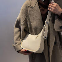 Bolso de hombro Vintage de media luna para mujer, bolso de axila de cuero suave, bolso cruzado, marcas de lujo, nuevo - details 4