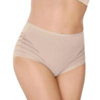 Tela de malla transparente sin costuras con cintura para mujer, ropa moldeadora de control abdominal de alta elasticidad, ropa interior de seda congelada, - details 5