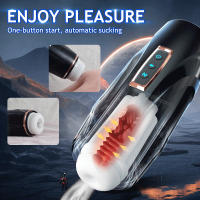 La masturbación masculina con calefacción eléctrica de taza de avión retráctil completamente automática se puede insertar en suministros para adultos - details 4