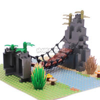 Set de Puente de Bloques MOC Montaña Jungla Bosque Construcción Kit de Modelo de Partes de Bloques - details 1