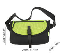 Bolsa cruzada para gimnasio y Fitness, bandolera de almacenamiento grande, bolsa de pecho para ir de compras, ligera, para viajes al aire libre, ciclismo y senderismo - details 1