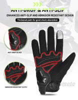 SUOMY Guantes de motociclismo Verano Altamente Transpirable Anti-caída Motocross Moto Moto Guante PVC Protegido Verde Fluorescente - details 5