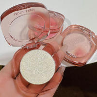 Resalador de Maquillaje Polarizado Rosa Brillo Fino para Mejillas y Ojos - details 3
