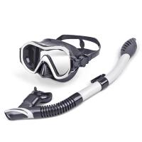 Equipo de esnórquel para adultos y jóvenes, máscara de buceo antivaho, esnórquel de silicona superior, secado completo - details 11
