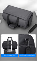 Bolsa deportiva para Fitness con bolsillo para zapatos, bolso para ordenador portátil para viajes al aire libre, negocios, viajes, bolso de hombro grande y húmedo para larga distancia - details 9