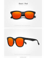 KINGSEVEN-gafas de sol redondas de montura completa para hombre y mujer, lentes polarizadas UV400, a la moda, de alta calidad, TR90, para conducir - details 6