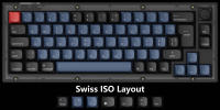 Keychron-Teclado mecánico personalizado, teclas de ABS, retroiluminación RGB, interruptor K Pro, con diseño ISO, QMK, V2 - details 3