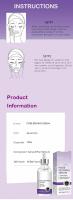 Textura de la piel |   Suero facial iluminador y retexturizante para refinar los poros con retinol y niacinamida no comedogénico - details 10