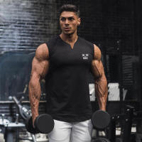 Summer Casual Fashion Print Vests Sleeveless Breathable Tank Tops Joggers Gym Fitness T-Shirt Male Basketball Training Singlets - details 19