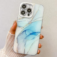 Funda de Teléfono de Mármol de Lujo Protectora Antipaliza para iPhone 16 Pro, 15Pro, 13, 14 Pro Max - details 9