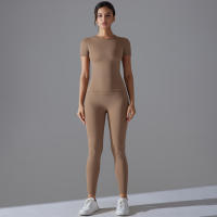 Hamidou Conjunto Deportivo Top de Yoga de Cintura Alta y Pantalones de Yoga - details 12