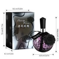 (DSH) Perfume de marca de 100 ml, nota floral, fragancia de larga duración, perfume de encaje negro para mujer - details 14