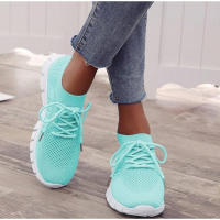 New Summer Sneakers Women Slip on Mesh Light Breathable Running Shoes Woman Walking Platform Comfortable Female Casual Shoes - details 5