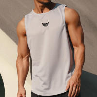 Summer Casual Breathable Quick Dry Sleeveless Tank Top Mens Gym Bodybuilding Workout Muscle Stringer Fashion Fitness Mesh Vest - details 5