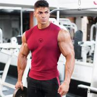 Men's Loose Fitting Basketball Sleeveless T-shirt Fitness Sports Running Tank Top - details 7