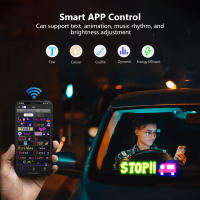 Panel de píxeles de matriz LED, señales LED de publicidad brillantes de desplazamiento, señal LED Flexible USB de 5V, Control por aplicación Bluetooth para coche, tienda - details 2