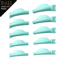 5 pares de pestañas de silicona Blackwings, almohadilla permanente para pestañas, varillas protectoras para levantamiento de pestañas 3D, accesorios para rizador de pestañas, herramientas aplicadoras - details 4