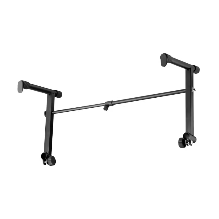 Accesorio de soporte para teclado de 2 niveles Accesorios para instrumentos musicales Soporte práctico universal resistente Altura ajustable para - 1