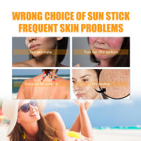 Barra protectora hidratante SPF50, defensa contra la exposición solar del verano, protección UV refrescante, antisudor, alivia la sequedad de la piel - details 3
