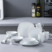 Elisa-Juego de vajilla de porcelana para 4 personas, 20 piezas - details 0