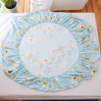 Sábana bajera de algodón estampada, sábanas para cama de cuatro esquinas con banda elástica (sin fundas de almohada), 1 ud. - details 40