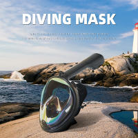 Máscara de buceo de cara completa, gafas antivaho, Anti-UV, soporte de cámara, bajo el agua, Campo Amplio, natación de esnórquel, nueva - details 0