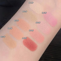 Paleta de Sombras de Rubor Monocromático Color Melocotón Lácteo Rosado Nude Pink Orange Púrpura - details 3