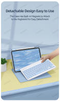 Funda de teclado giratorio para iPad Pro 11 Air 4 Air 5 10.9 de la marca DUNNO compatible con iPad 10th Generation 7/8/9th 10.2 Air 3 Pro 10.5 diseño sólido tamaño de laptop 10.2 - details 5