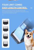 Kemei-cortapelos para gatos, afeitadora para perros con pelo despeinado, poco ruido, recargable, inalámbrico, eléctrico, silencioso, juego de cortapelos para perros, gatos y mascotas - details 3