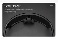 Kapvoe Polarized Sunglasses Sports Cycling for Men Women Outdoor Glasses UV400 MTB Cycling Goggles Road Bike Bicycle Glasses - details 2