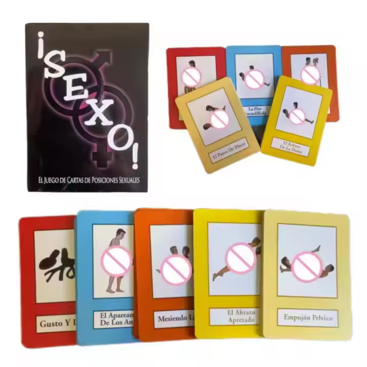 Juegos de Rol Sexuales Tarjetas de Posiciones para Adultos, Ordenes para el Dormitorio, Juguetes para Parejas Mayores de 18 Años - 1