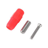 Bebedero para pollos, bebedero con tetina, codorniz, Paloma, bebedero para pájaros, tetina automática de agua, bebedero con tetina para pollo de 360 grados, 50 Uds. - details 3
