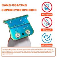 Kemei 2362 cortadora de pelo profesional Zero Gapped para hombres, cortadora de pelo superhidrofóbica con nanorecubrimiento, máquina para cortar cabello - details 1