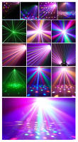 Luz de Fiesta Mini Disco DJ de 36W Efecto de Haz Móvil con LED RGBW DMX Ideal para Clubes Bares - details 1