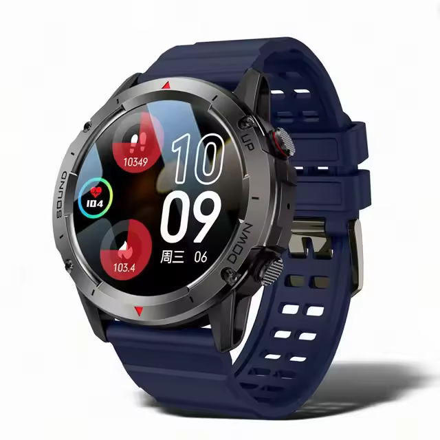 NX9-reloj inteligente resistente para hombre, accesorio de pulsera resistente al agua con pantalla HD de 1,39 pulgadas, Bluetooth, llamadas, compatible con Android, Huawei e Ios, 2023 - 1