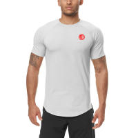 Camiseta Deportiva Transpirable para Hombres en Verano Manga Corta, Secado Rápido, Patrón Impreso, Material de Poliéster - details 5