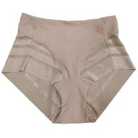 Tela de malla transparente sin costuras con cintura para mujer, ropa moldeadora de control abdominal de alta elasticidad, ropa interior de seda congelada, - details 8
