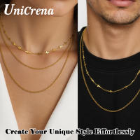 Cadena de Cruz de Acero Inoxidable Plateado UniCrena Alergénico para Hacer Joyería - details 3