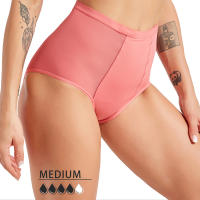 Ropa interior menstrual femenina de 4 capas de gran tamaño con absorción de flujo pesado, ropa interior fisiológica a prueba de fugas, 1 pieza. - details 6